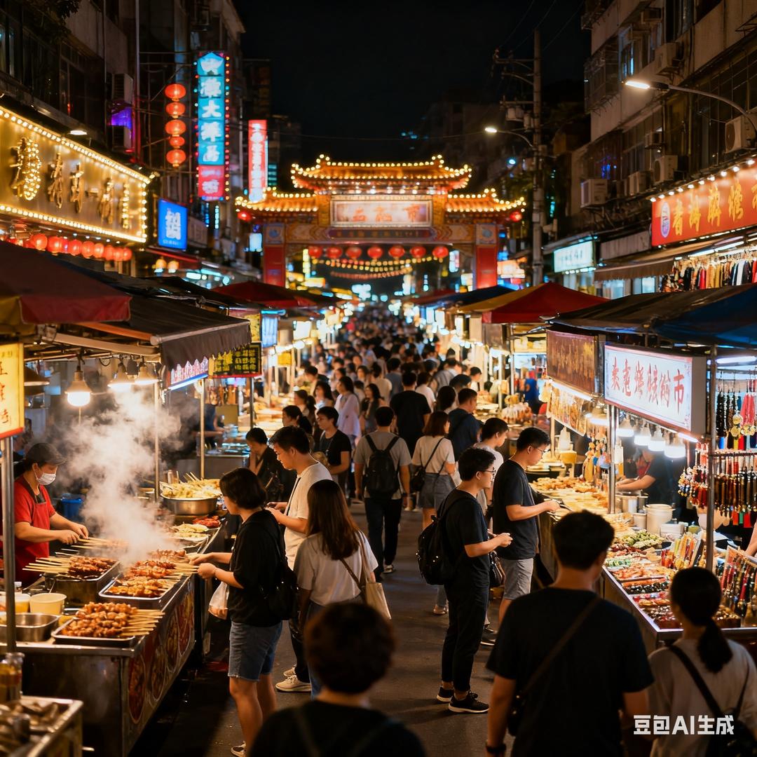 夜市商业街-老夏