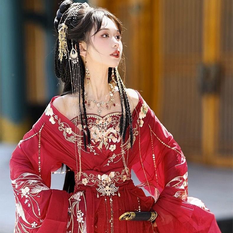 遇•长安汉服 妆造