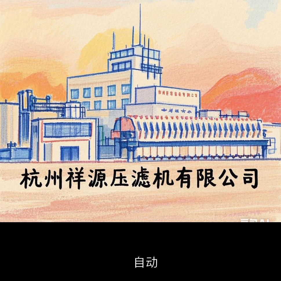 杭州祥源污水处理压滤机-董