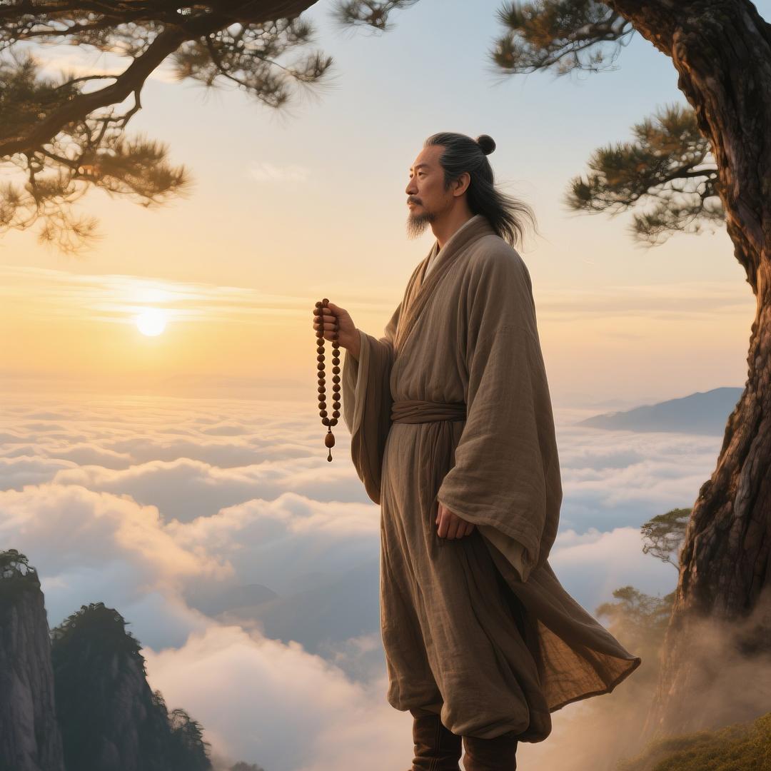 卧云听松