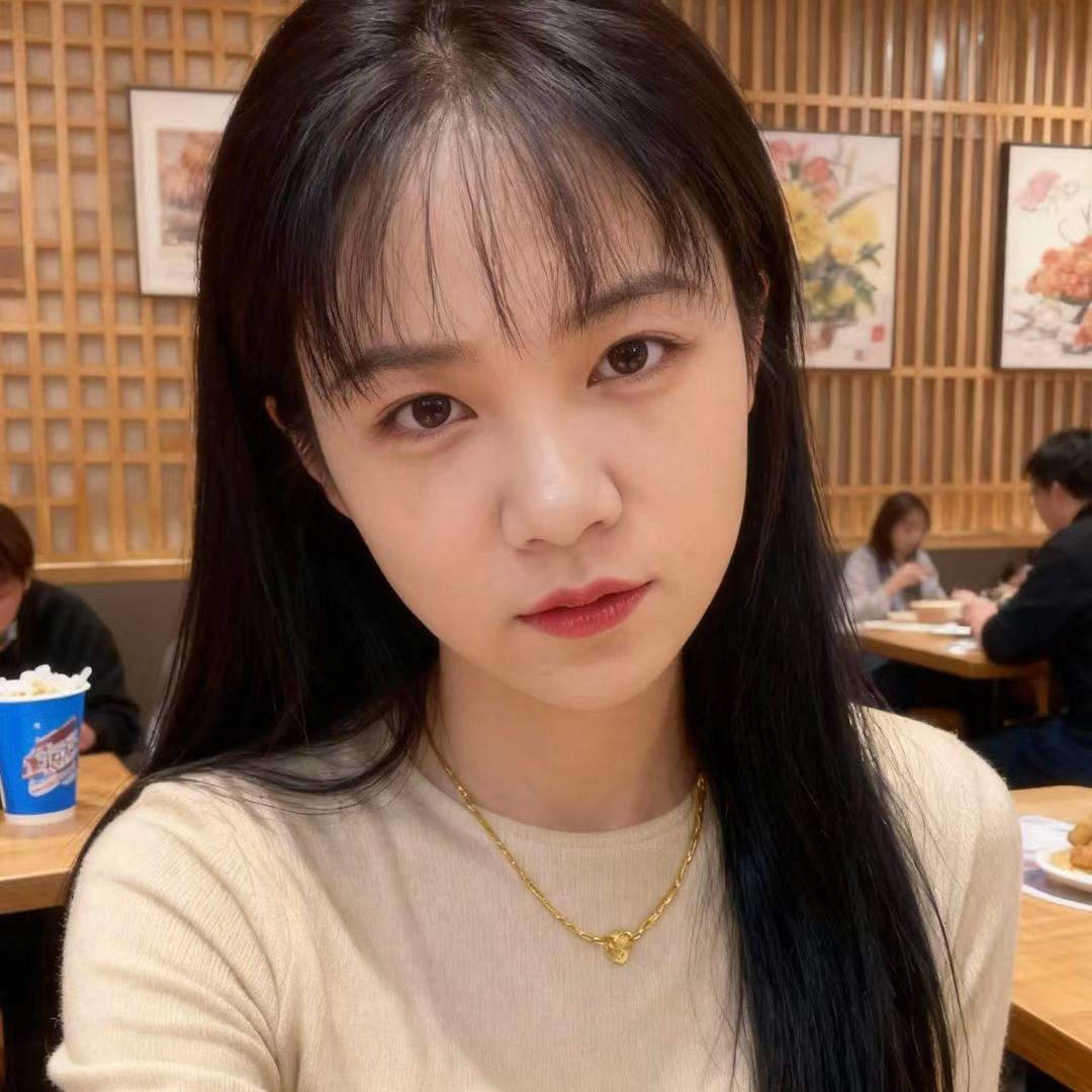 我脸 1 点也不圆