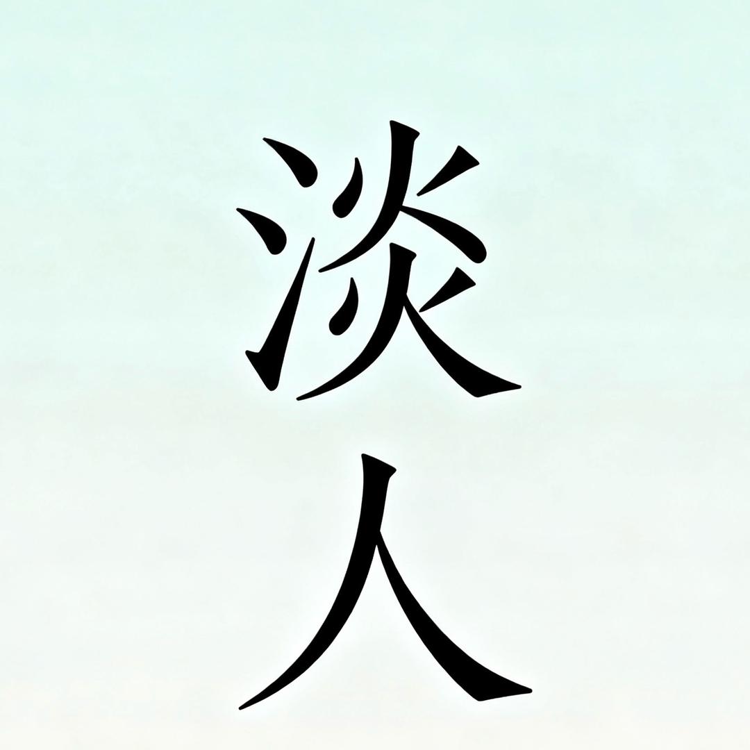 淡人