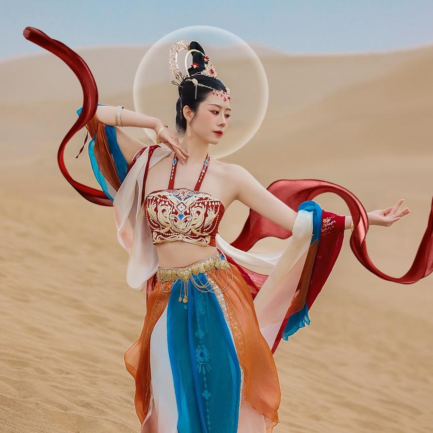 敦煌漫薇写真妆造摄影