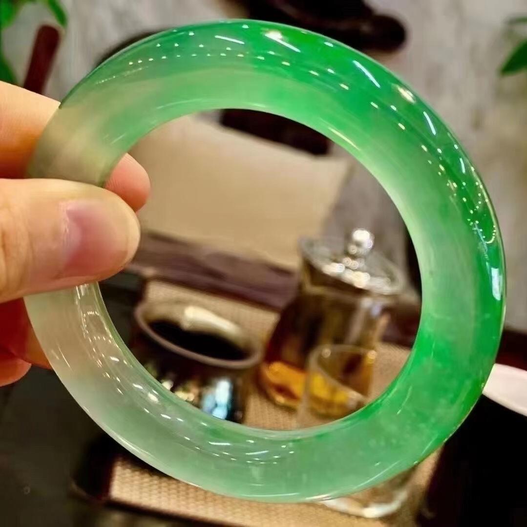 缅甸手镯爱粉精品