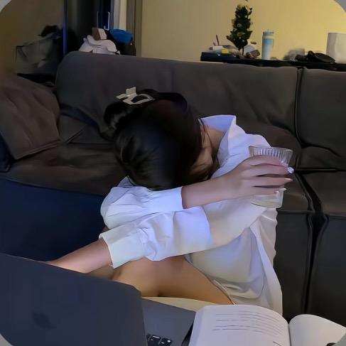 不眠.