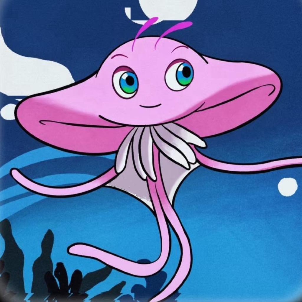粉色水母小美美