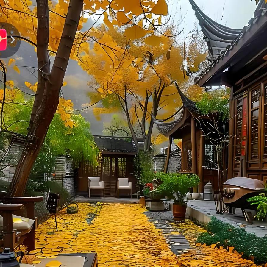 等来落叶漫天飞