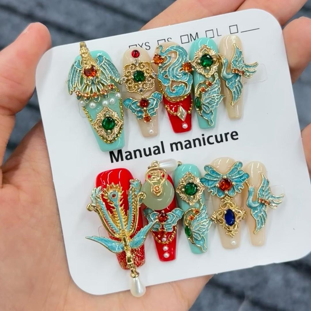 二狗手工穿戴甲批发