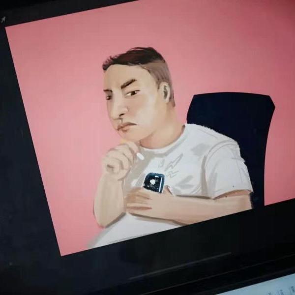 玩游戏的中年人