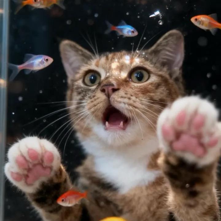 臭臭是只彩狸猫🐱