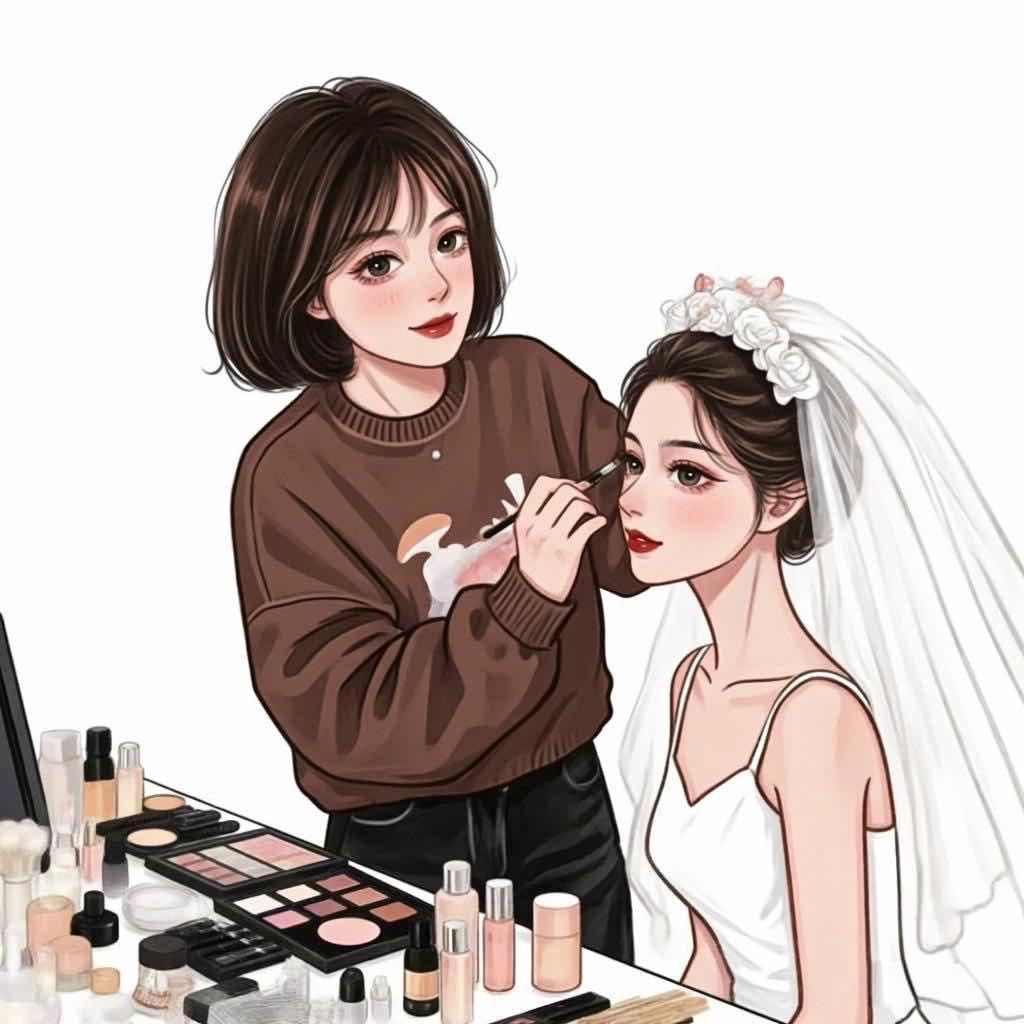 抚松婚礼化妆师-鑫鑫