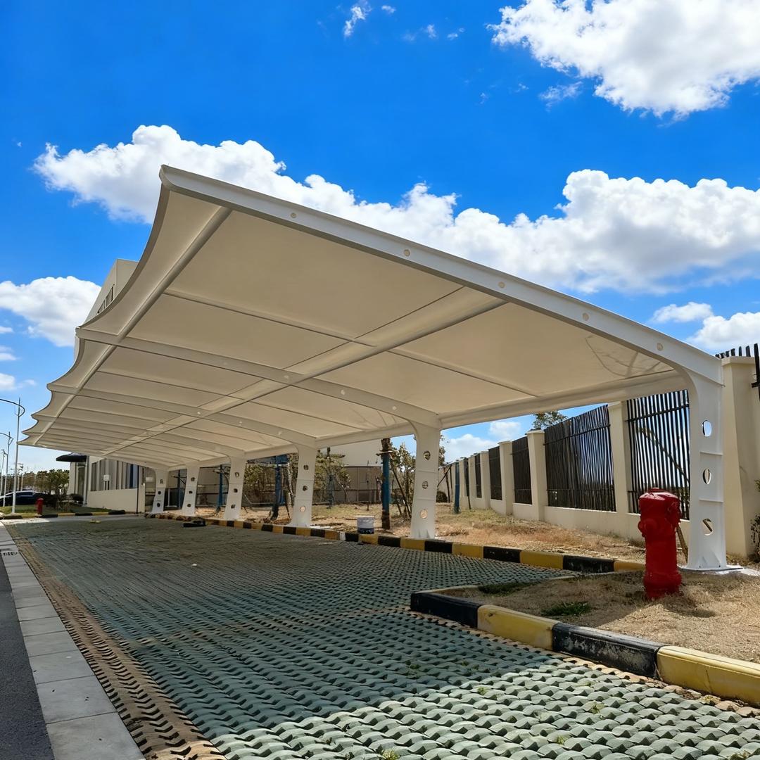 电动雨棚·钢膜结构专业户