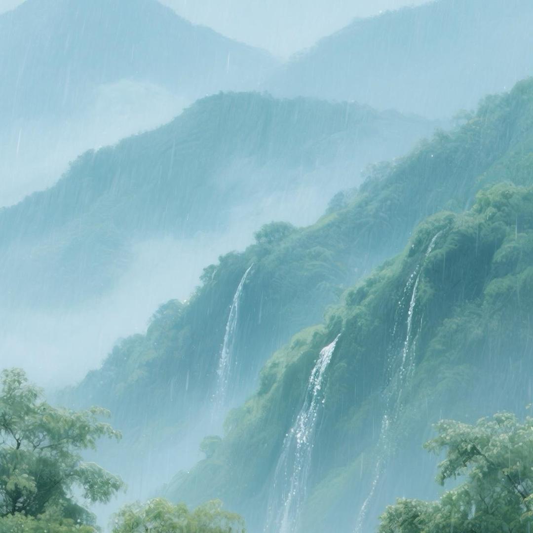 雨漫青山