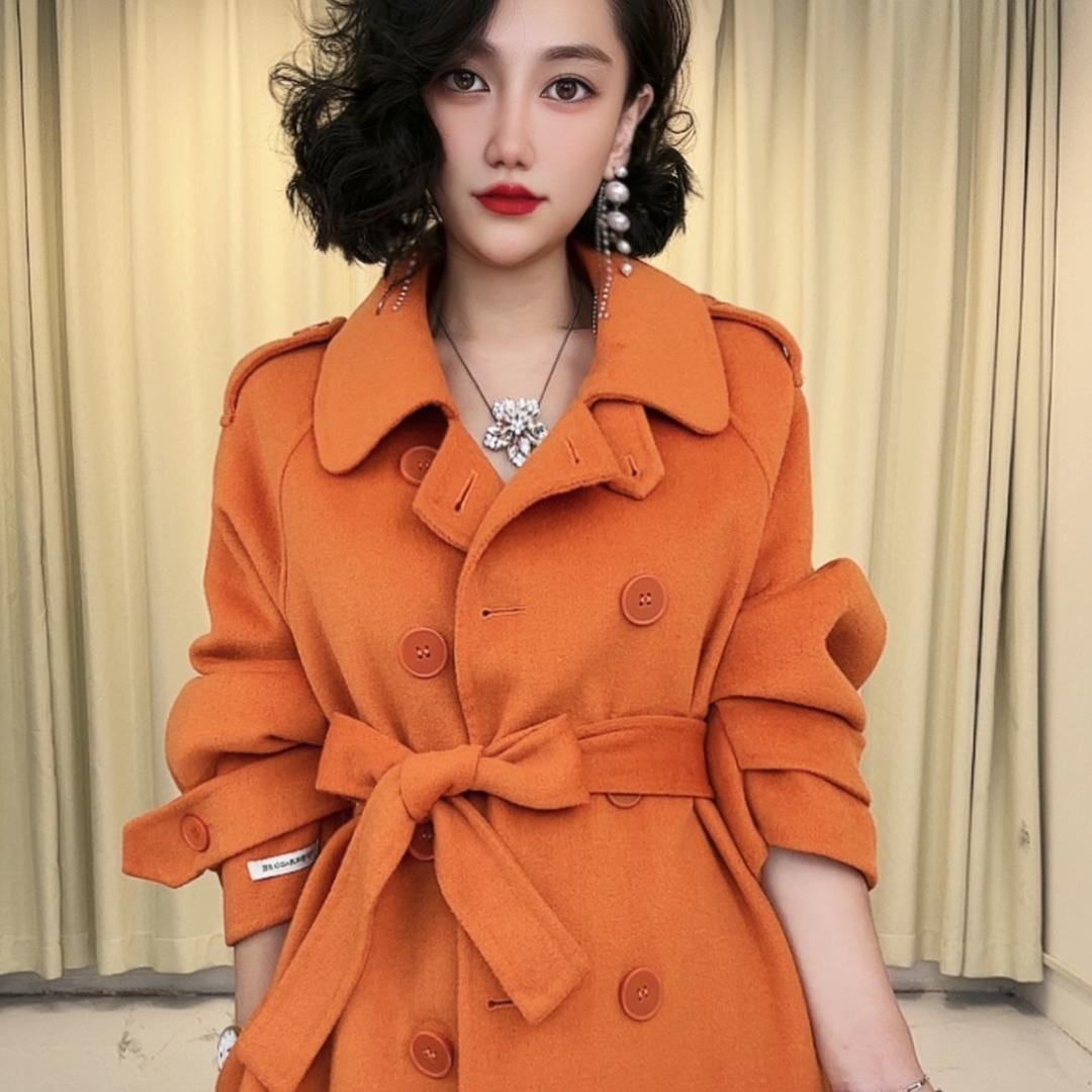 秞见妮羊毛大衣供应链（免费铺货）