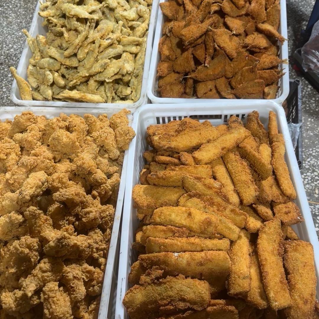 陈雨食品（炸鱼炸开背虾，鸡副产品各种炸