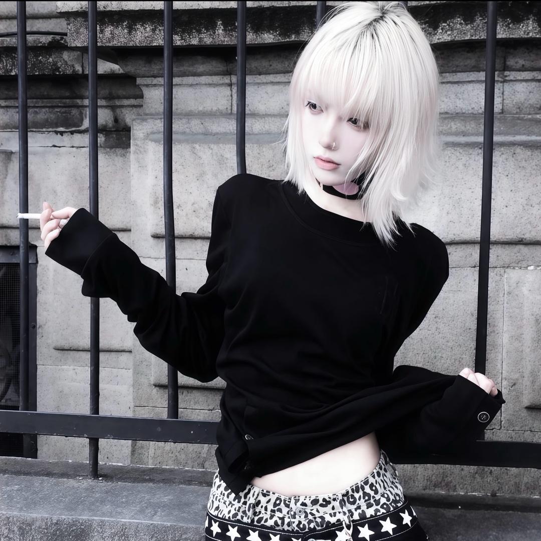 v