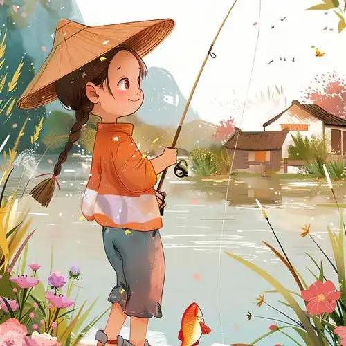 又菜又爱玩的女钓手