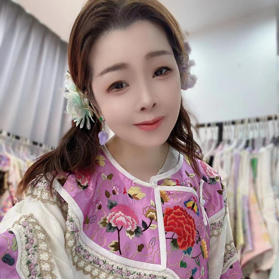 绪儿苏绣*绣裳花