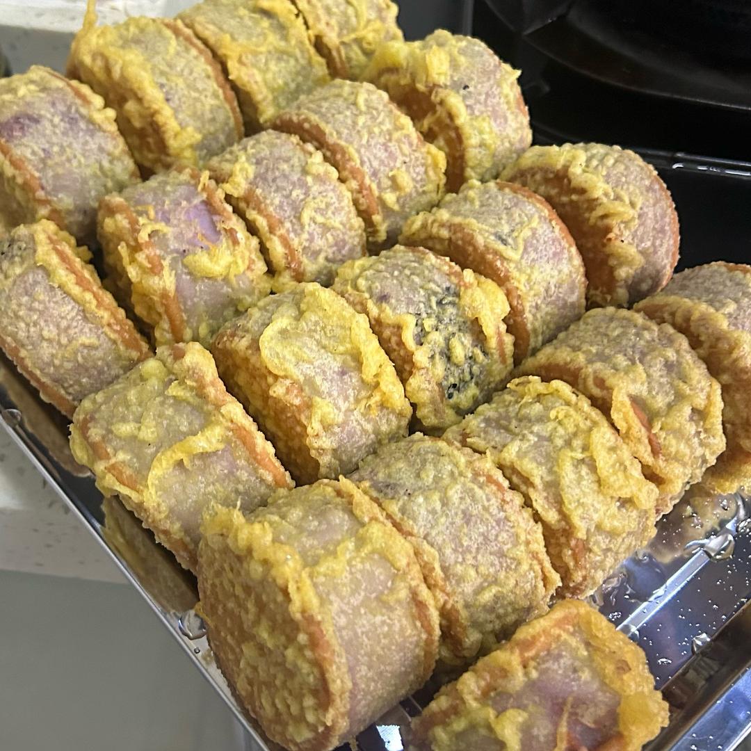 七七古早芋泥饼