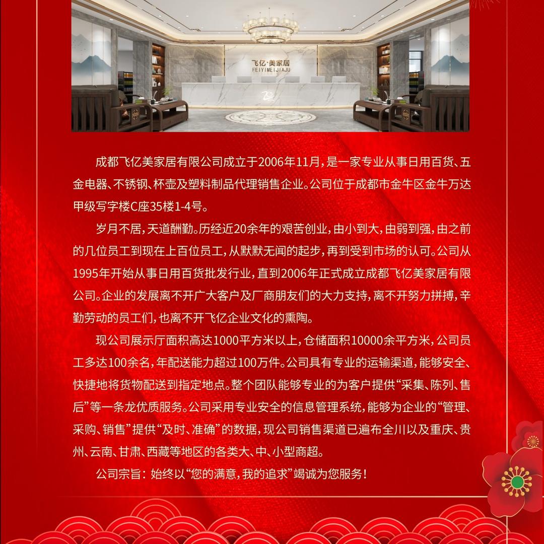 飞亿美家居——德绵地区