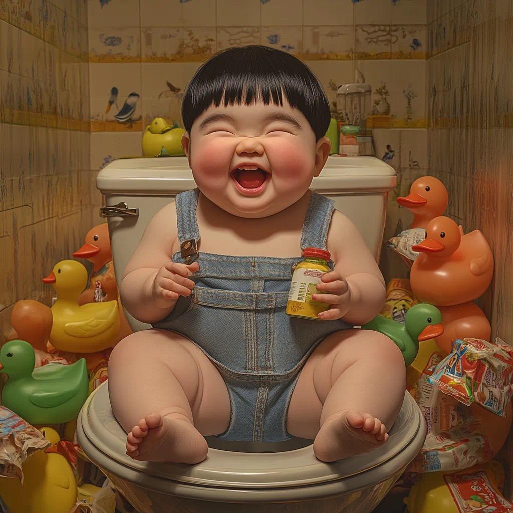 屋顶上的拾荒人