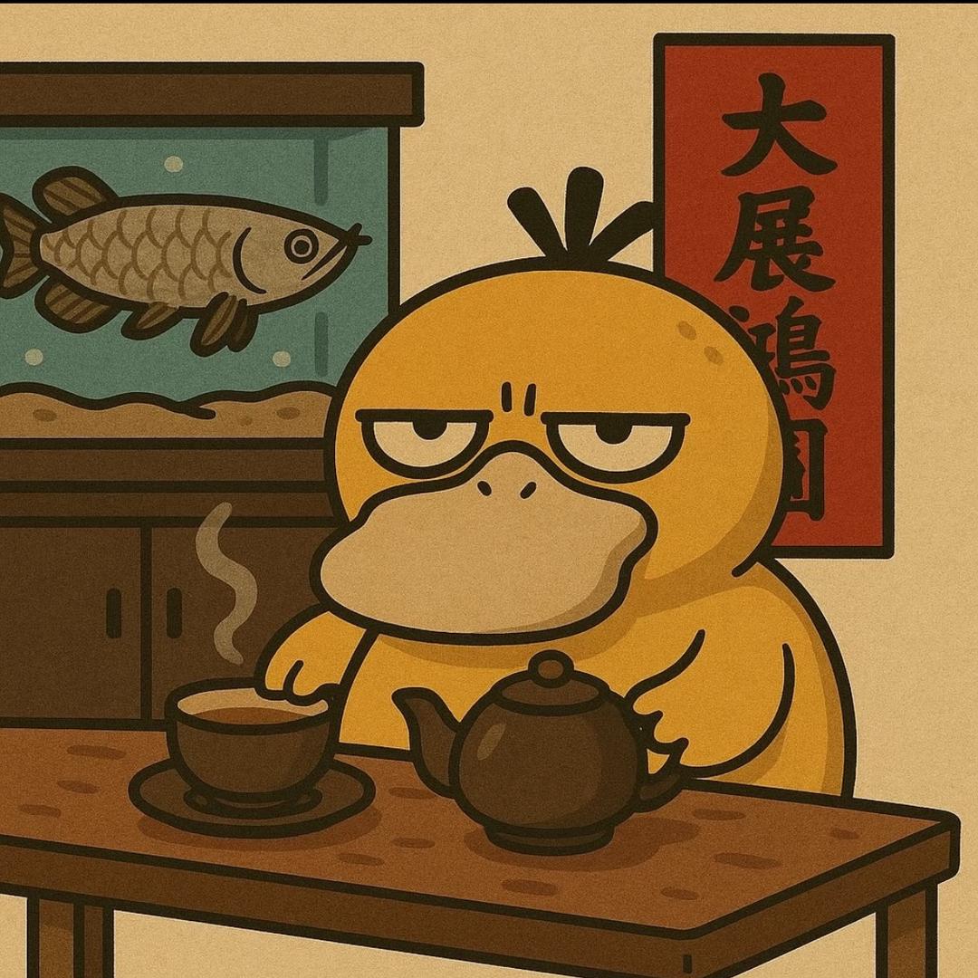喝茶可达鸭