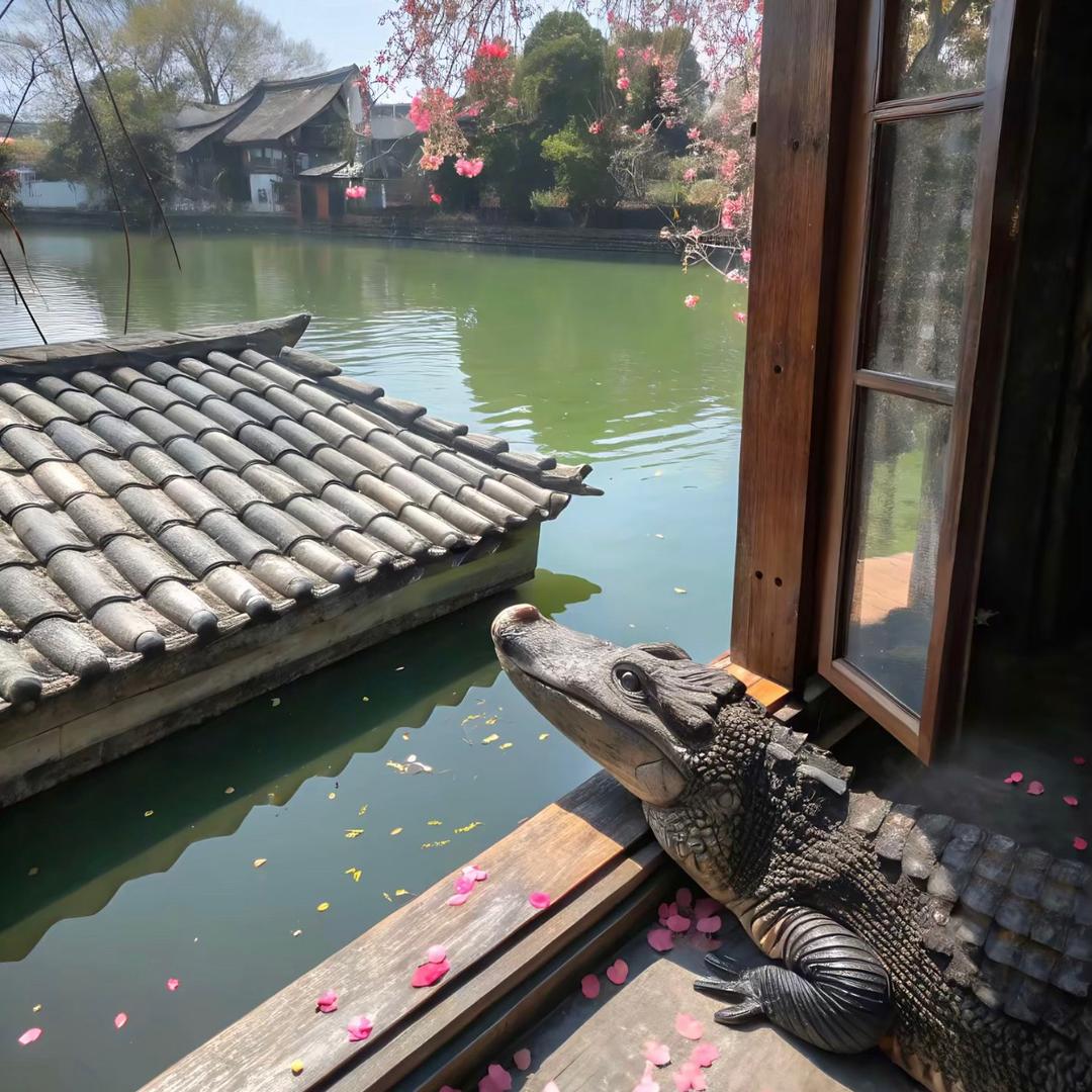 忧郁鳄鱼在承德