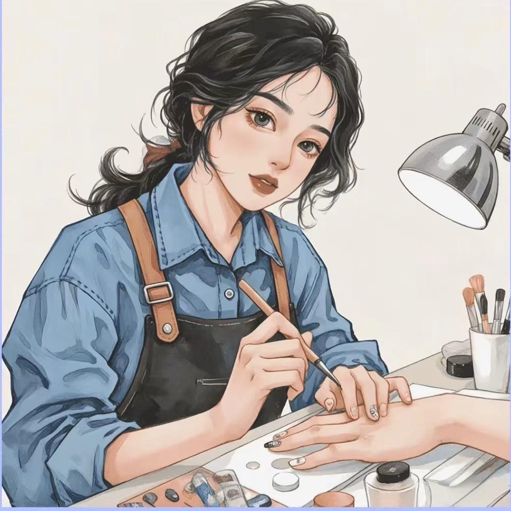 言柒美甲！