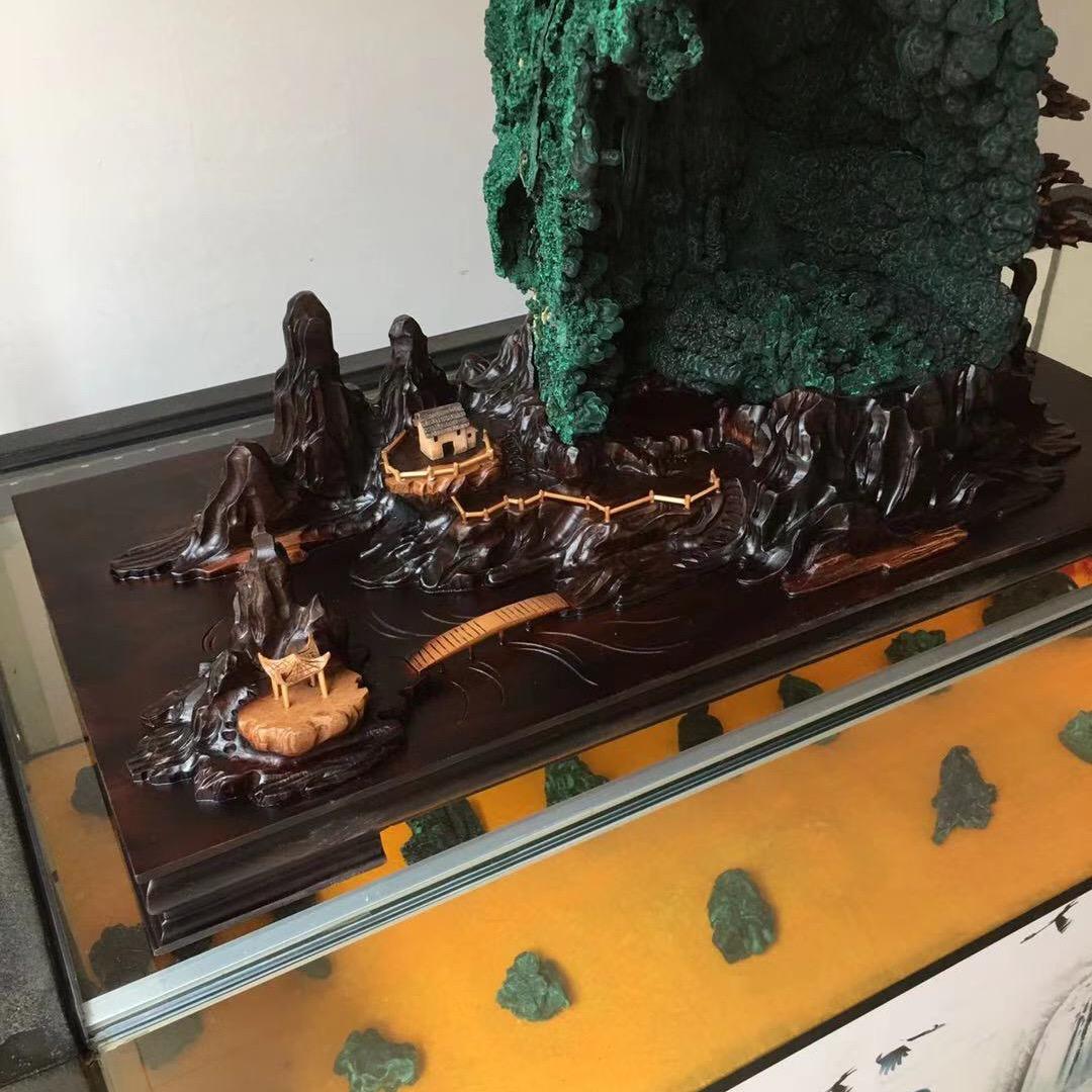 清羽奇石底座