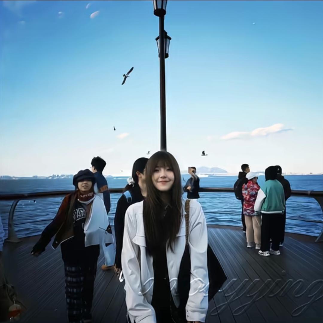 天气晴.