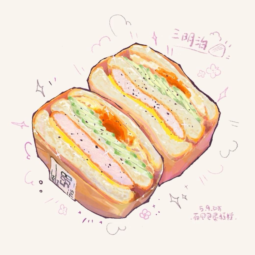 卖三明治的小女孩🥪