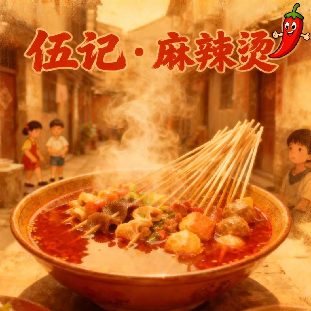 @观音伍记麻辣烫串串