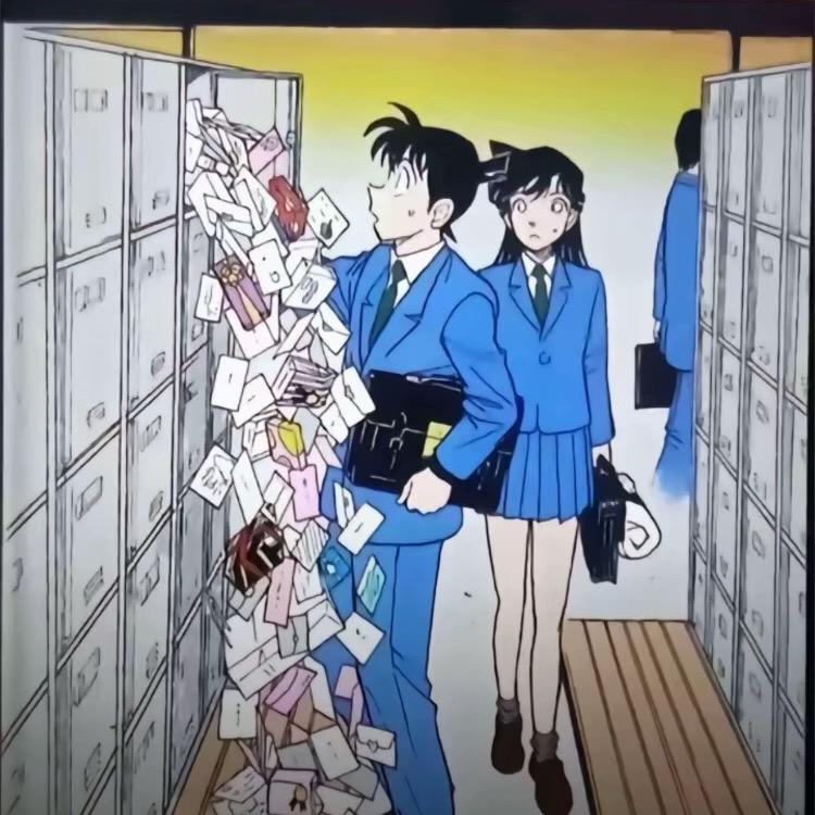 当我一天没来学校