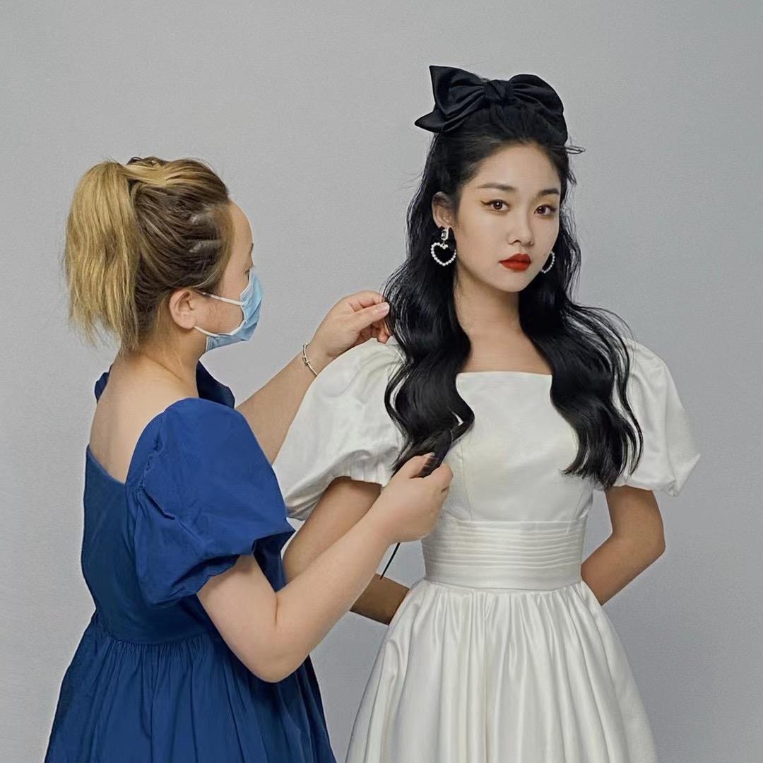 化妆师可可～赤峰大禧大码婚纱礼服