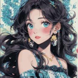 小猫咪diy数字油画
