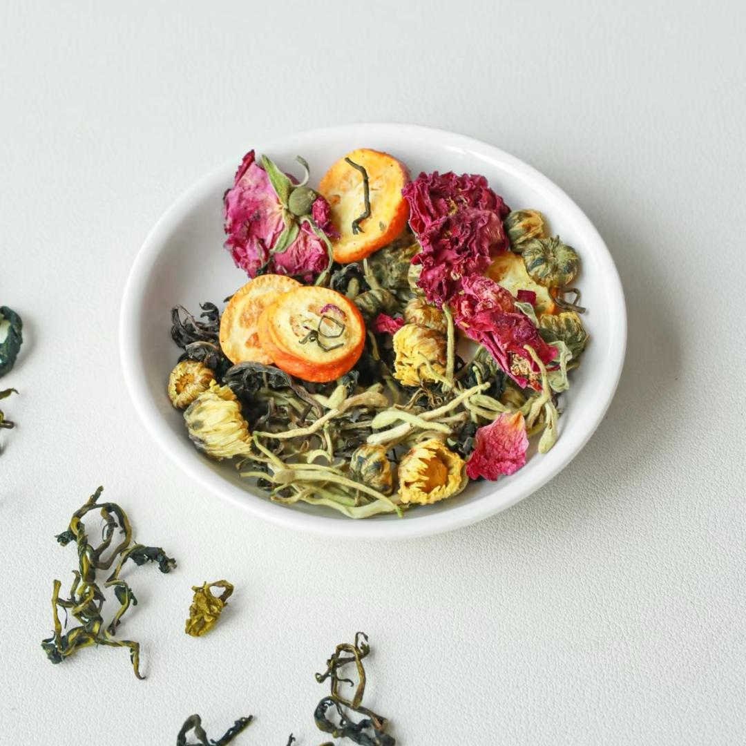 春花三月花茶
