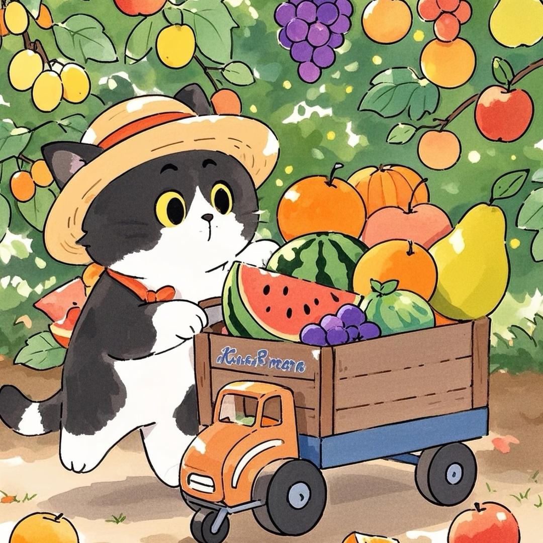 卖水果的小娘子