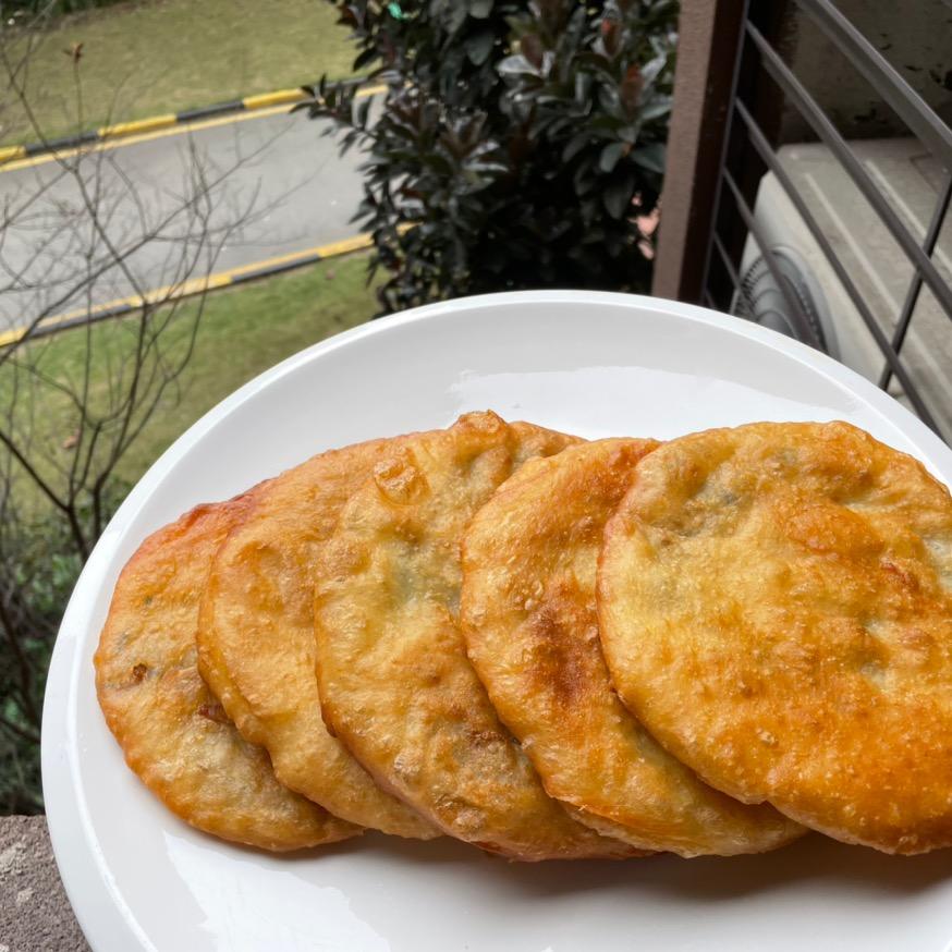 葱肉饼