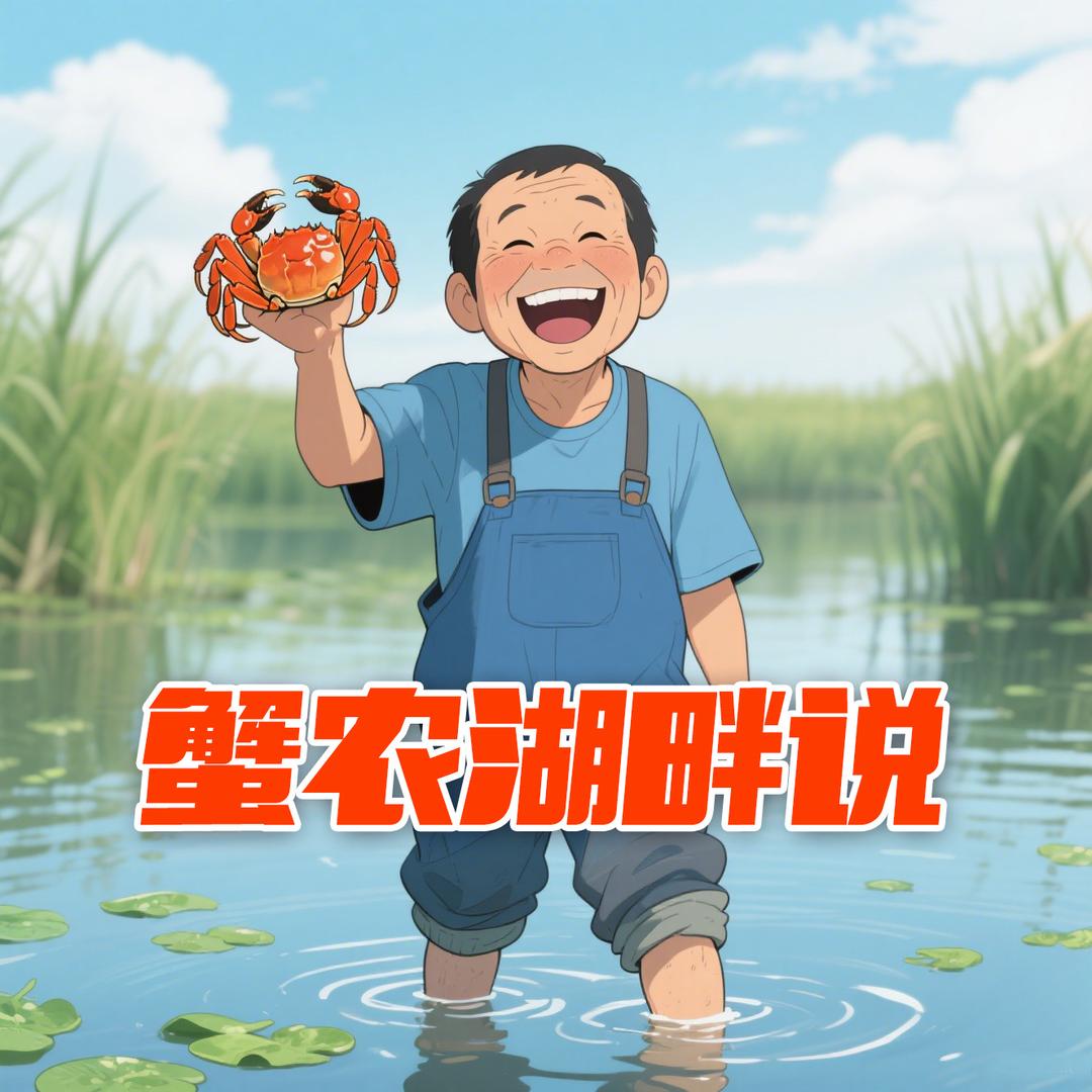 蟹农湖畔说