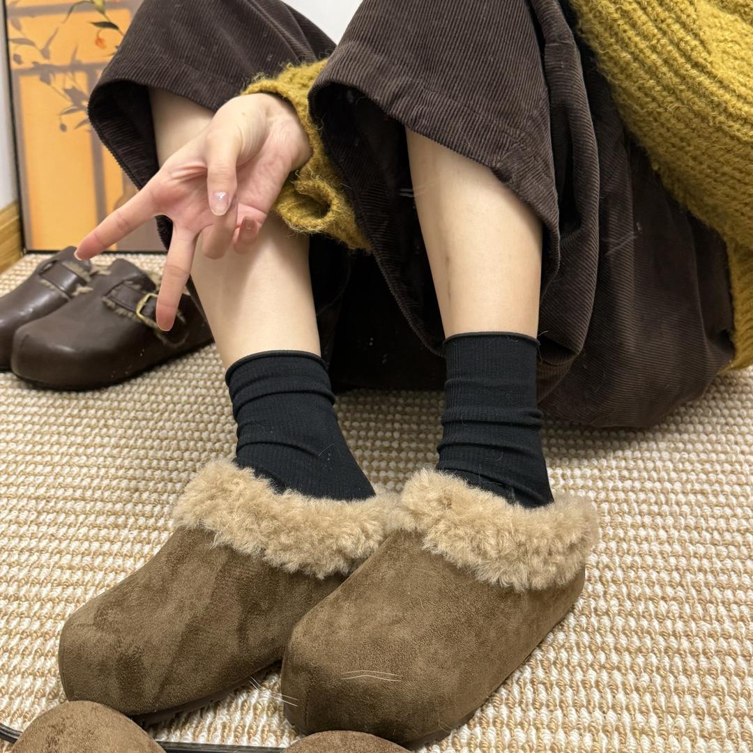 毛毛家勃肯女鞋