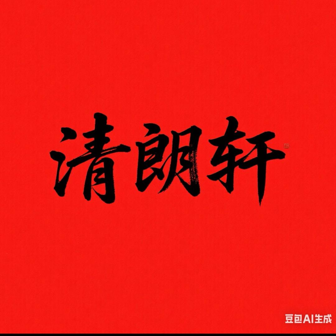清朗轩摆件