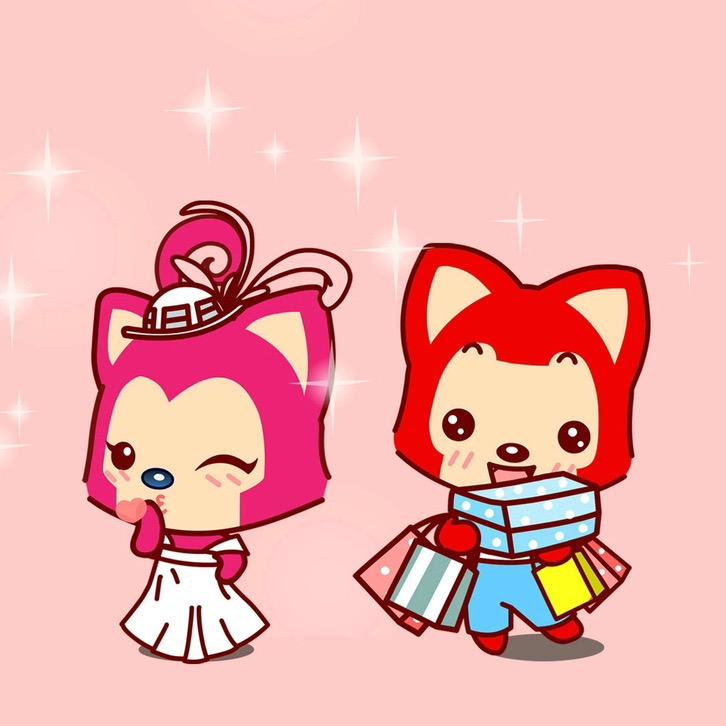 阿狸与桃子爆爆爆