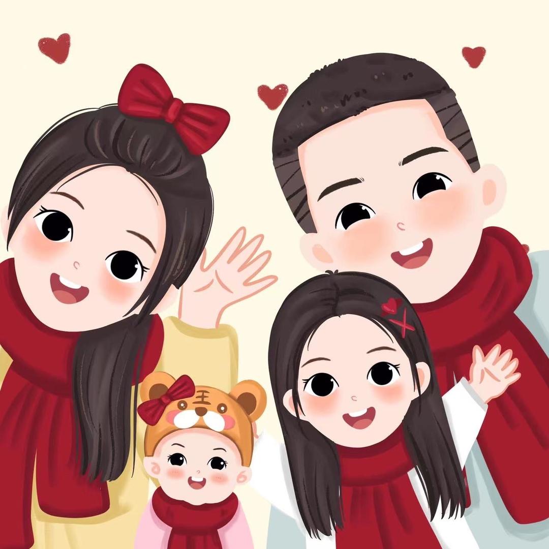 幸福双宝妈咪