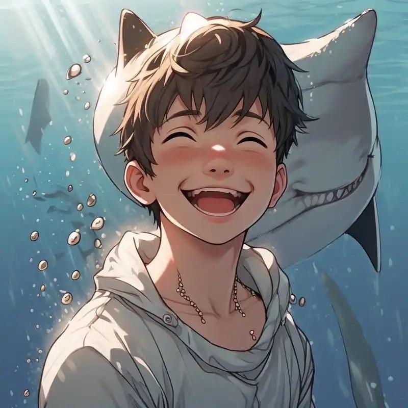 Dolphin boy-