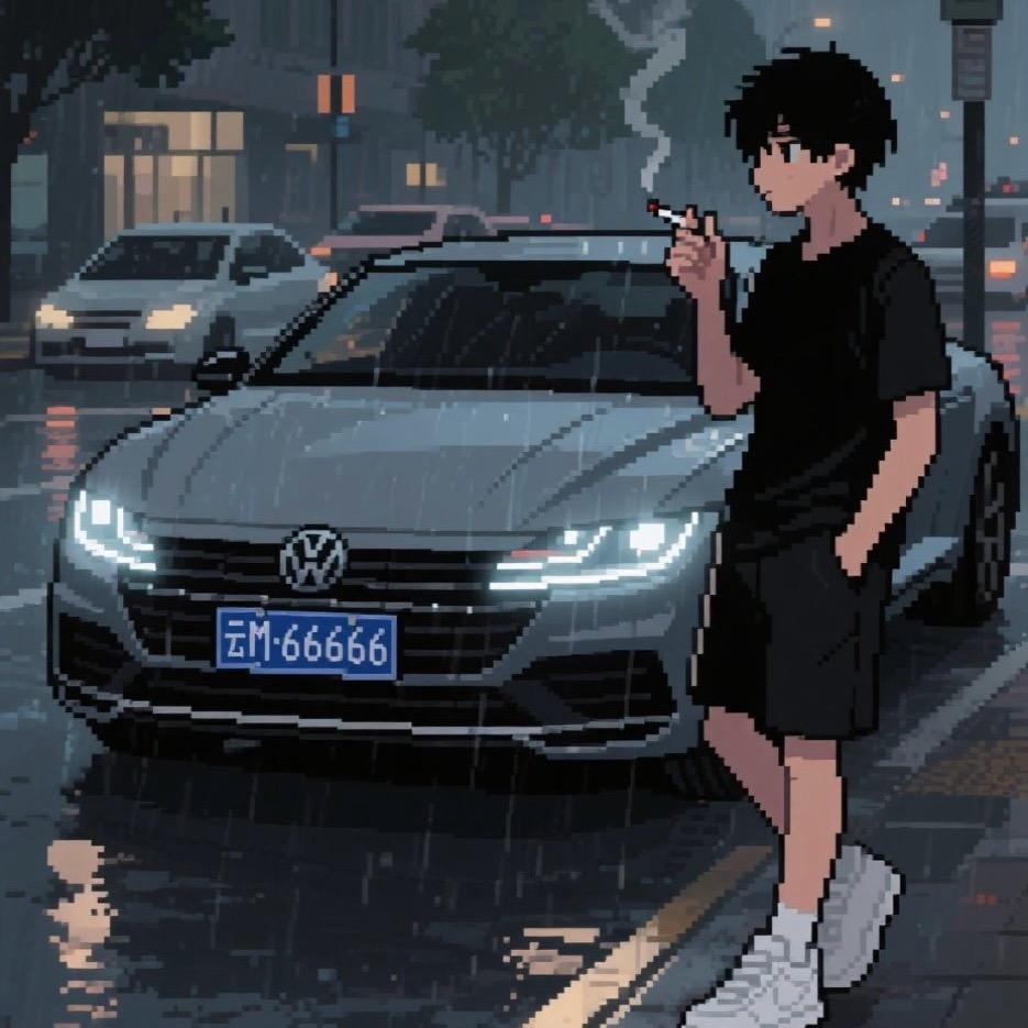 小楊emo了