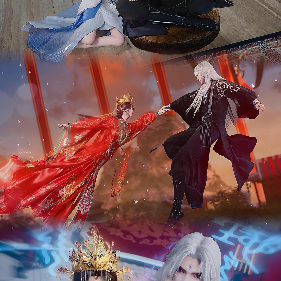 余光星影、月霜夏