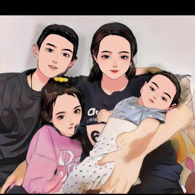 涵晨宝妈（欢喜一家人）@抖音