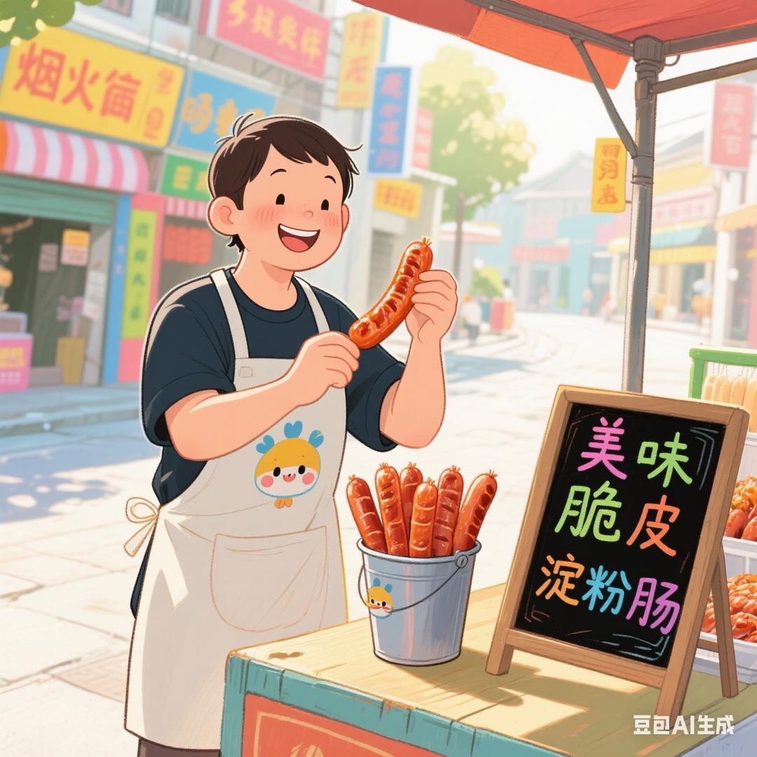 一根脆皮淀粉肠（日入2000版）