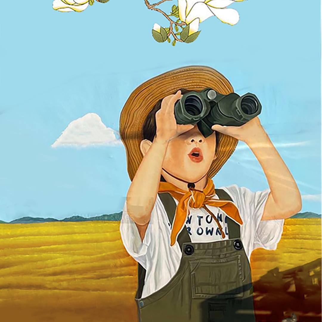 美兰的风吹过，见彩虹