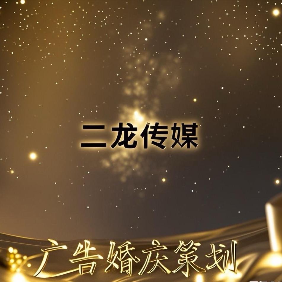 A沫河口二龙传媒广告@婚礼布置@开业庆典